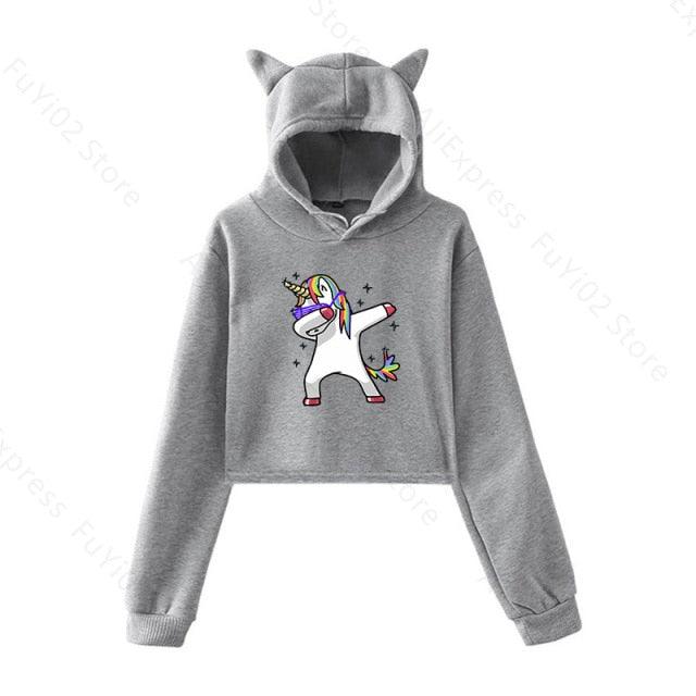 Sweat best sale licorne dab