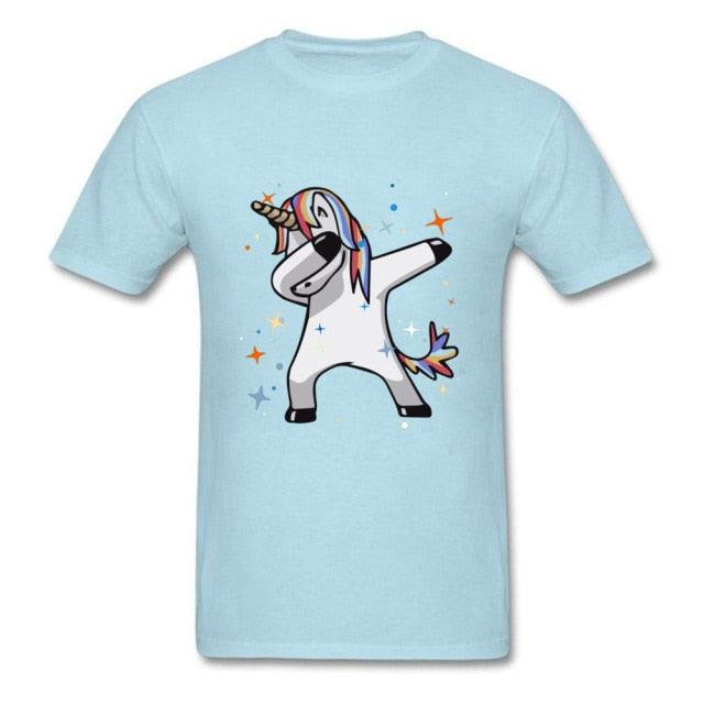 Camiseta Dab Unicornio Hombre-A-Unicornio