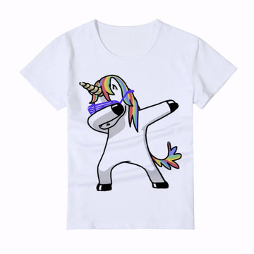 Unicorn Who Dab T-Shirt Child - A Unicorn