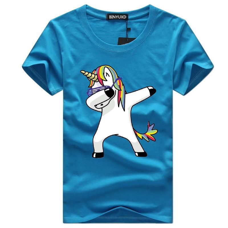 Camiseta Unicorn Who Dab Hombre - Un unicornio