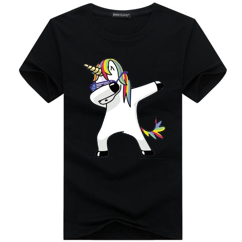 Unicorn Who Dab T-Shirt Man - A Unicorn