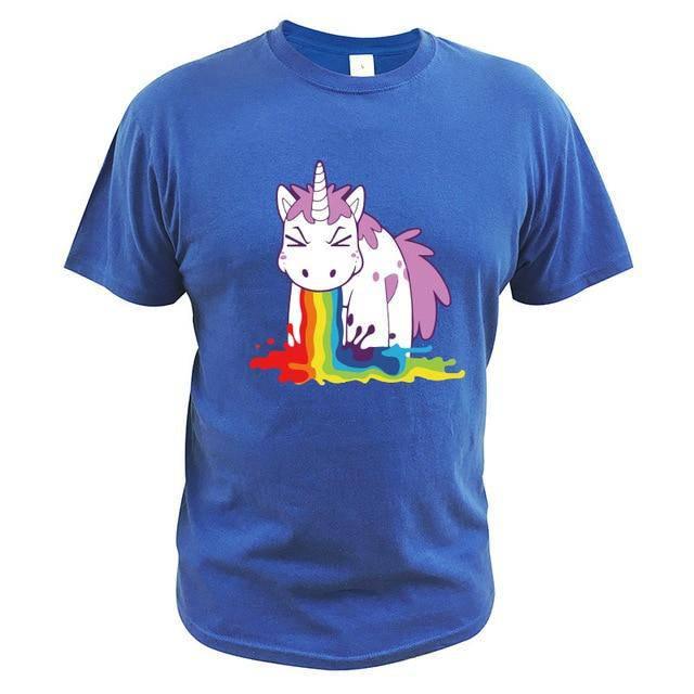 Camiseta Vomit Unicorn - Unicornio