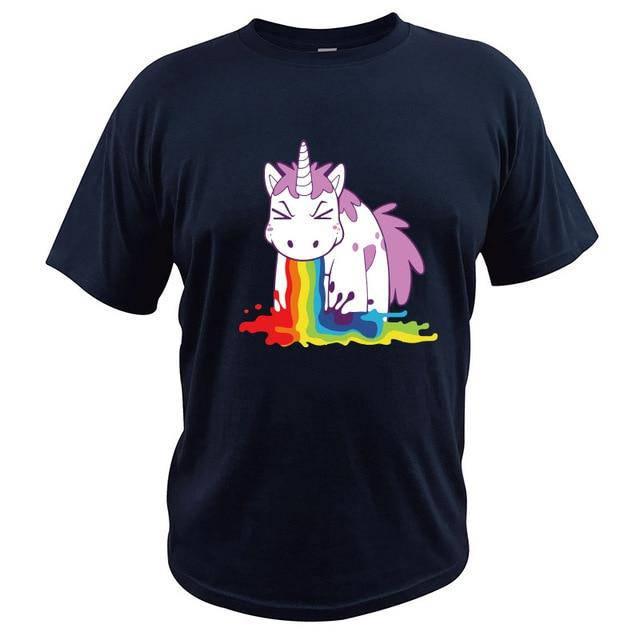Vomiting Unicorn T-shirt - Unicorn