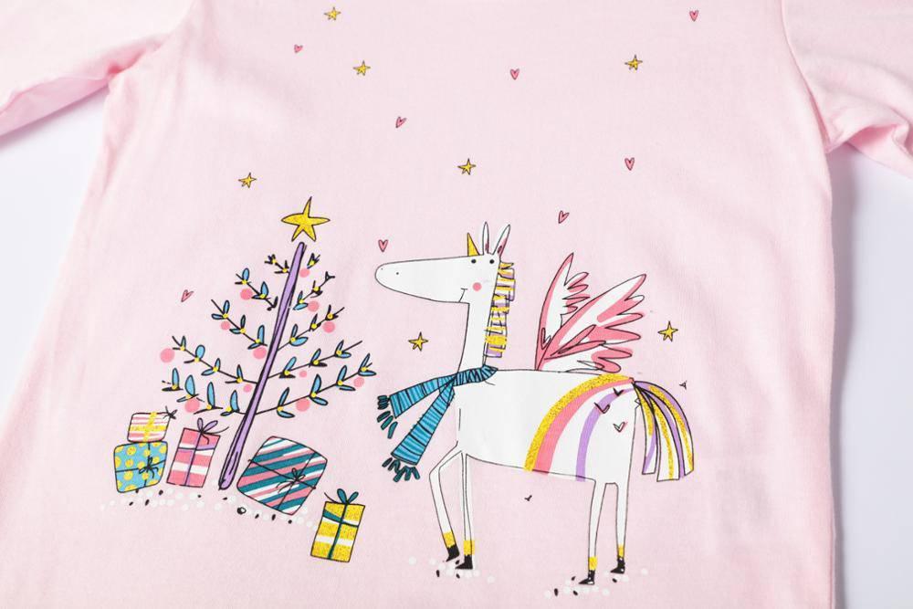 Camiseta de Navidad Unicornio - Unicornio