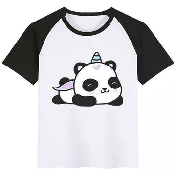 Camiseta infantil Panda Unicornio - Unicornio