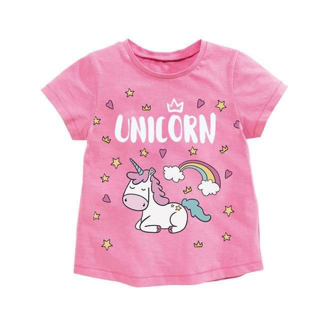 Pink Unicorn T-shirt - Unicorn