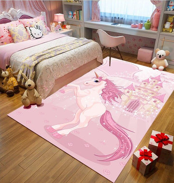 Princess unicorn rug - Unicorn