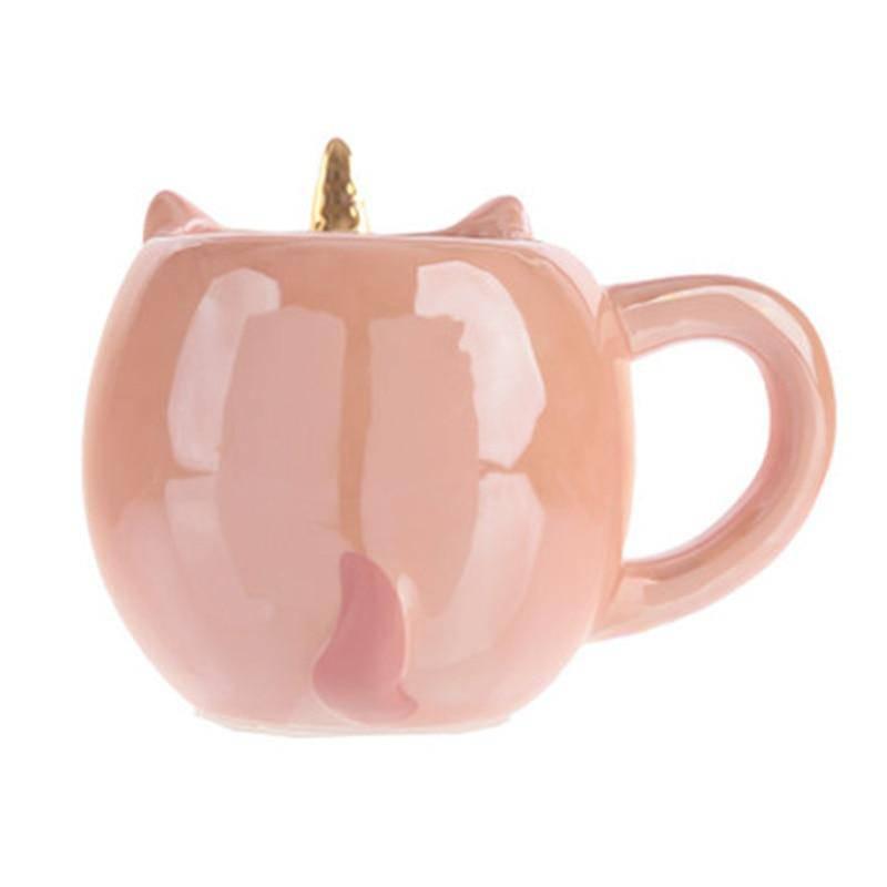Pink Kawaii Unicorn Mug - Unicorn