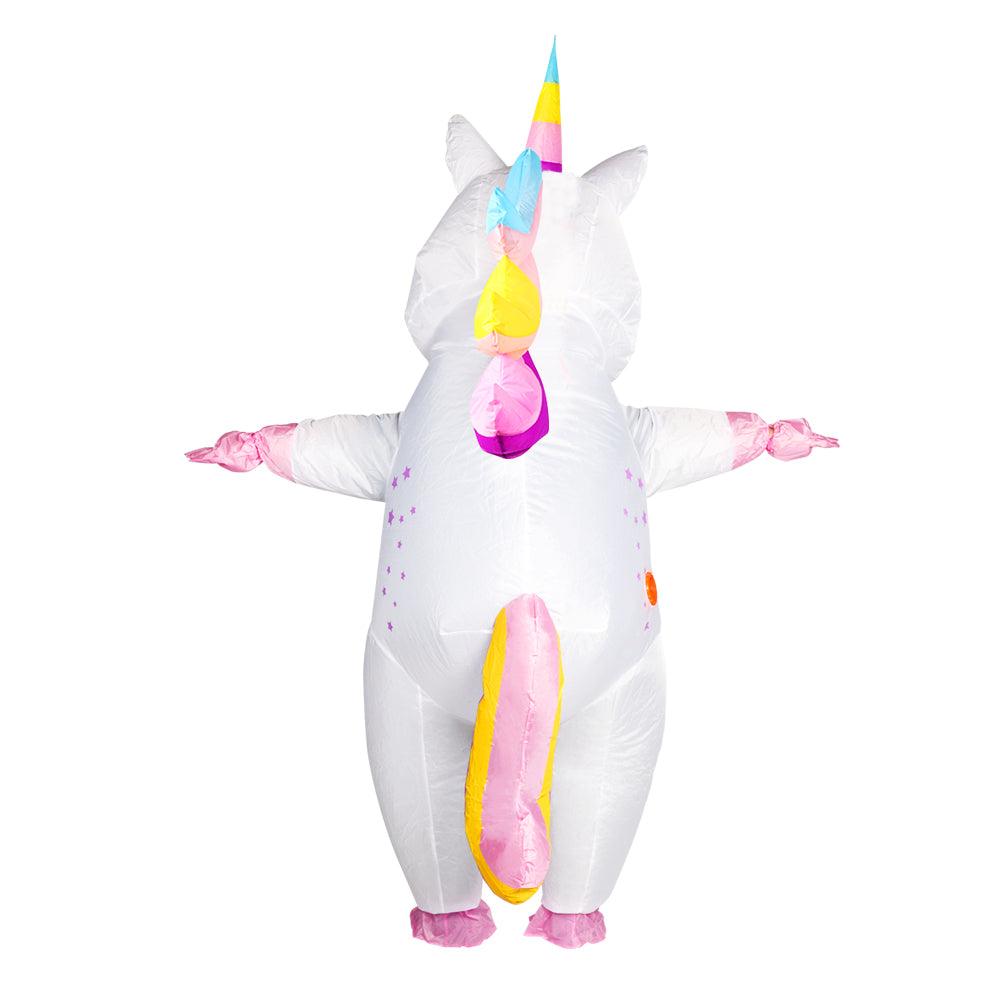 Disfraz inflable de unicornio para Halloween