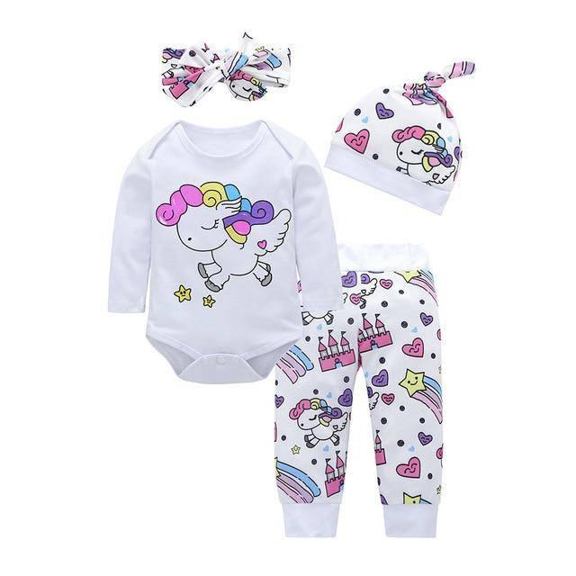 Complete Unicorn Baby Outfit - Unicorn