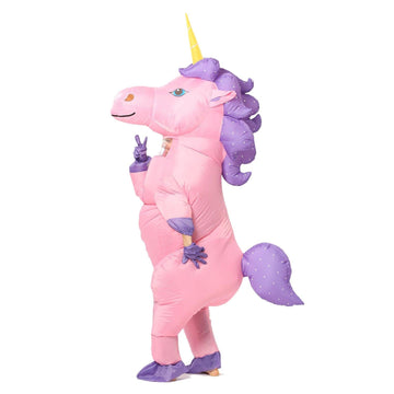 traje de unicornio inflable