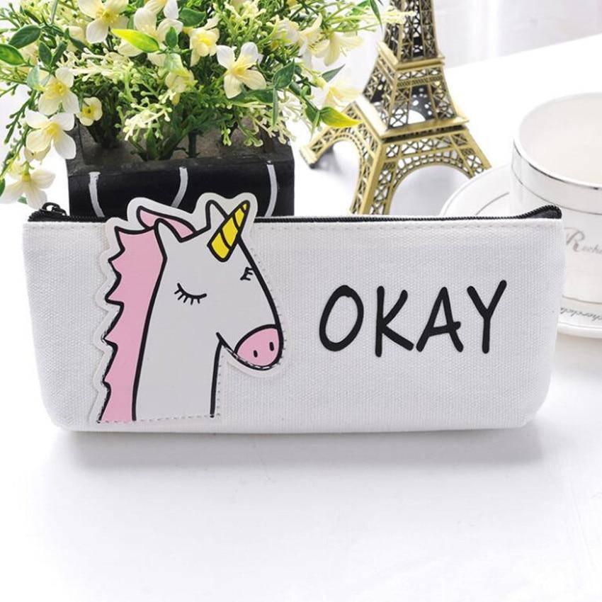 Kawaii Unicorn Pencil Case - Unicorn