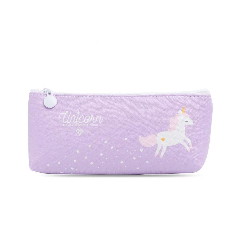 Unicorn pencil case Flat School - A Unicorn
