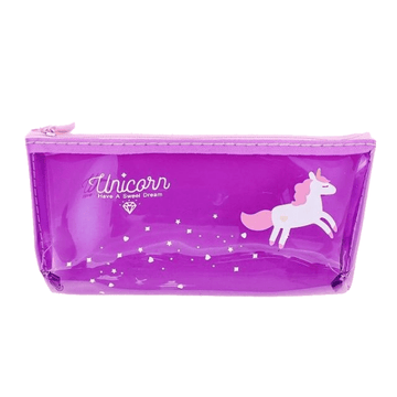 Unicorn pencil case Transparent Girl - A Unicorn