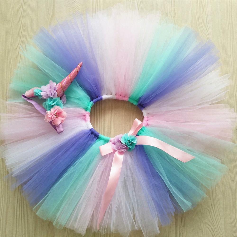 Girls unicorn tutu