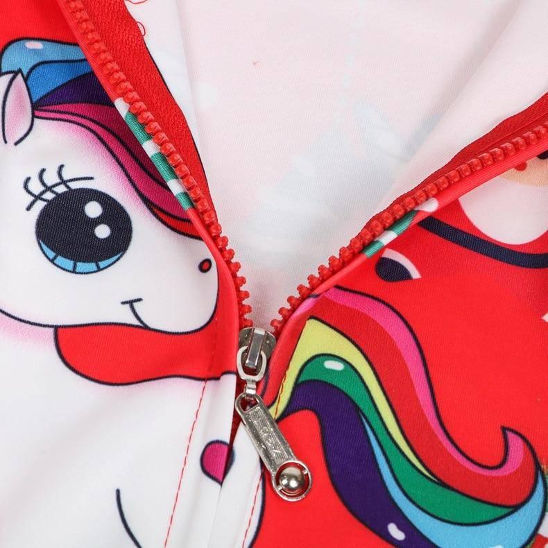 Veste begummy 2025 licorne multicolore
