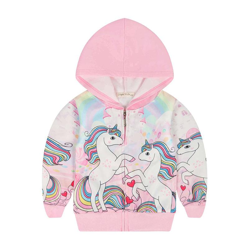 Girl's large unicorn jacket - Unicorn
