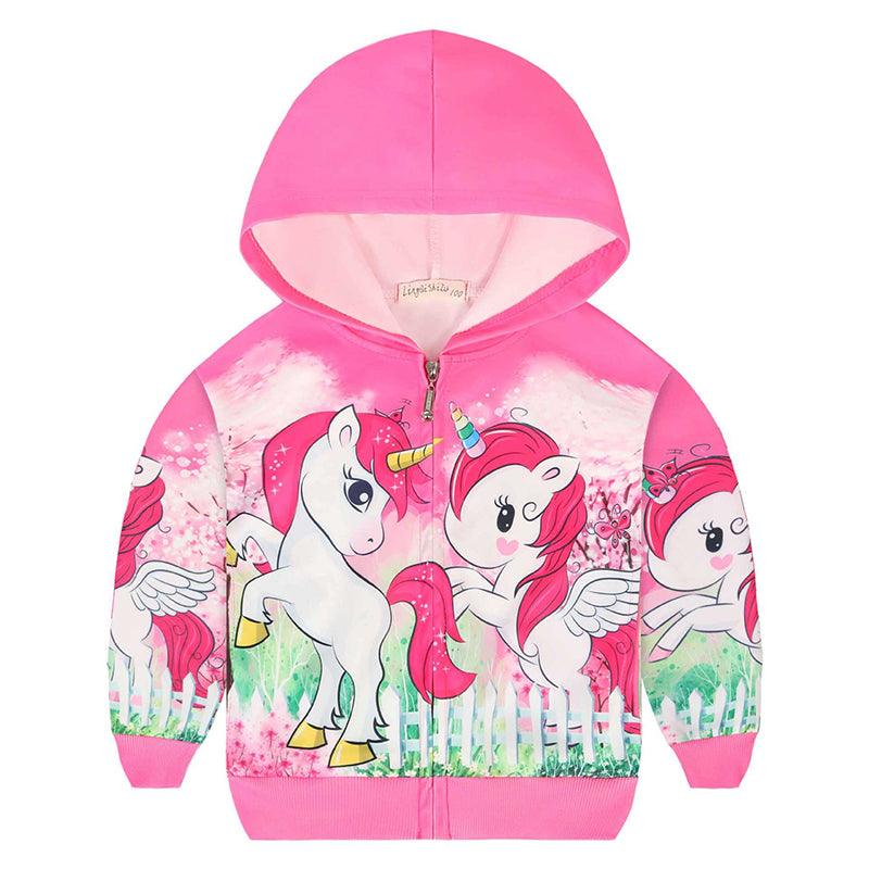 Girl's large unicorn jacket - Unicorn
