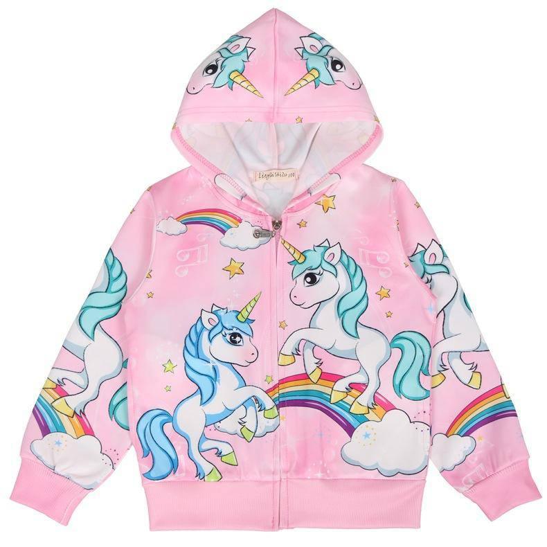 Pink hotsell unicorn coat