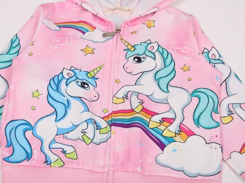 Unicorn jacket with discount hood